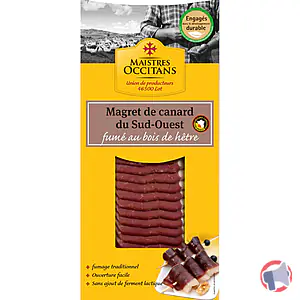 Rappel produit MAGRET DE CANARD FUME TRANCHE MAITRES OCCITANS