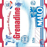 Rappel produit yaourt au lait entier saveur grenadine MALO (photo numéro 1)