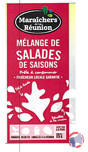 Rappel produit Mélange de saisons - 125G Maraichers de La Réunion