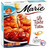 Rappel produit MARIE FONDANT AU CHOCOLAT / TARTE TATIN - SURGELES - MARQUE MARIE