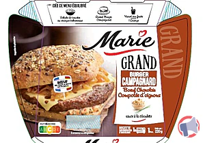 Rappel produit GRAND BURGER CAMPAGNARD MARIE