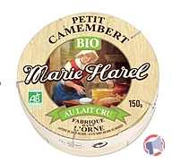 Rappel produit Petit camembert au lait cru BIO Marie Harel (photo numéro 1)