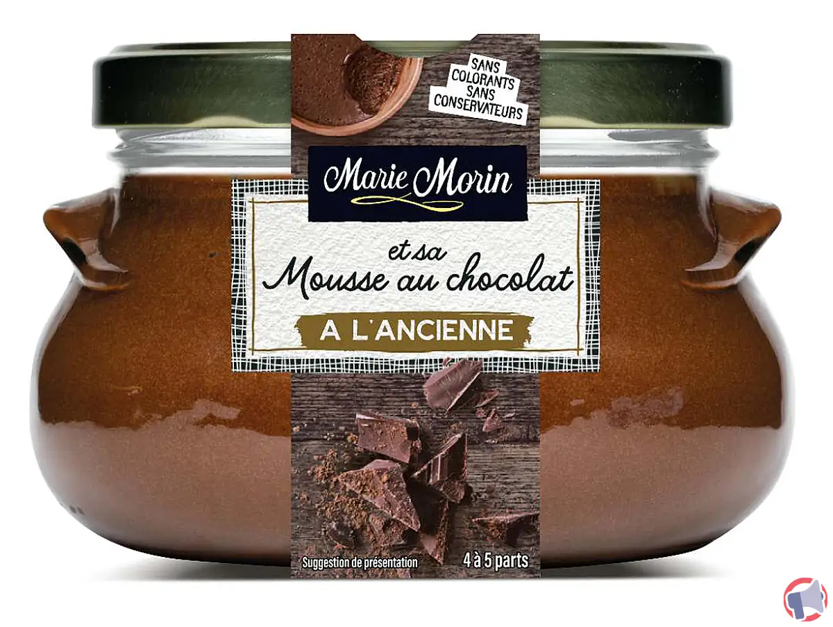 Rappel de produit : mousse au chocolat Marie Morin pour risque de listériose