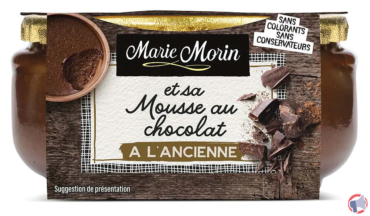 Rappel de mousse au chocolat Marie Morin pour risque de listériose