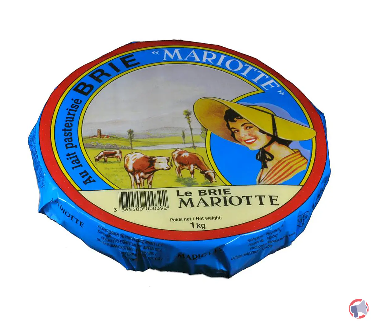 Rappel le 12/08/2025 : risque de listériose avec le brie 1kg de mariotte