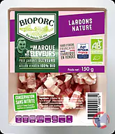 Rappel produit Lardons nature La Marque de nos Eleveurs - Bioporc