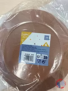 Rappel produit 607564 ASSIETTE X10 CARTON MARQUE G