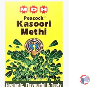 Rappel produit Kasoori Methi (feuilles de fenugrec séchées) Marque : MDH Peacock