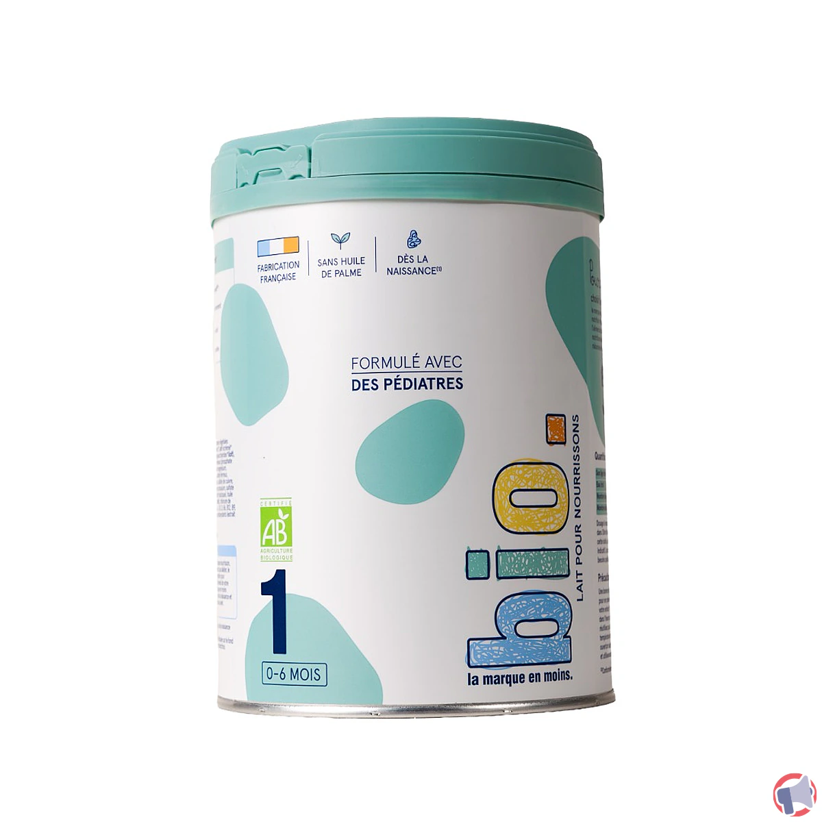 Rappel : produit Moins Bio 0-6 mois 800g – analyse et recommandations