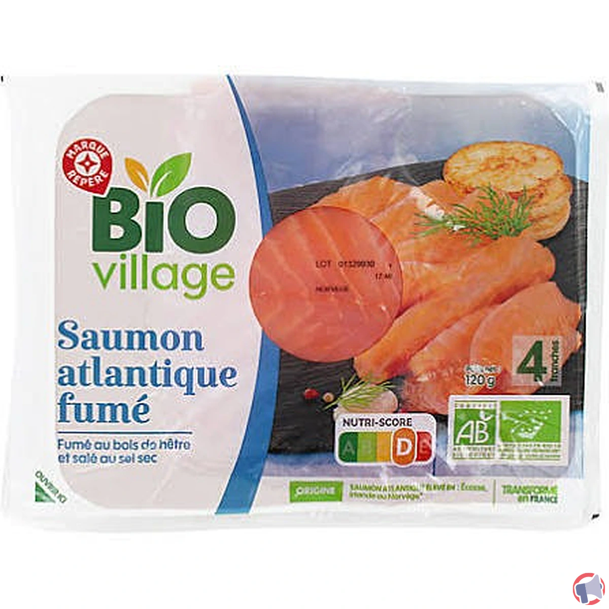 Rappel de produits : repère biovillage hareng, maquereaux et saumon, que faire ?