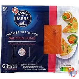 Rappel produit saumon fumé et lardons de saumon marque repère et biovillage
