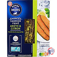 Rappel produit saumon fumé et lardons de saumon marque repère et biovillage (photo numéro 3)