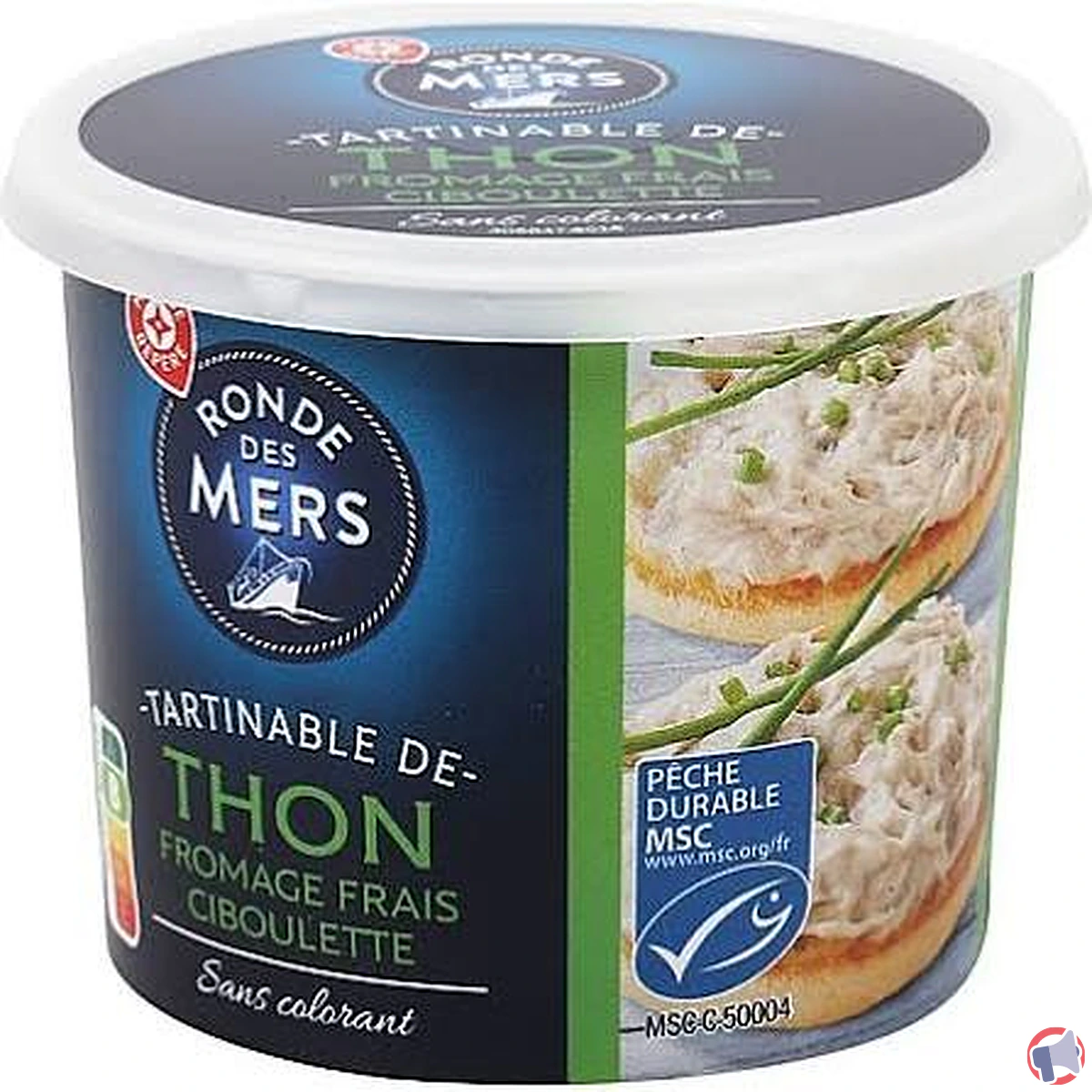 Rappel de la marque repère : tartinable traiteur mer, ne pas consommer en cas de doute