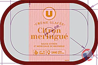 Rappel produit Bac crème glacée citron meringué U MARQUE U (photo numéro 1)