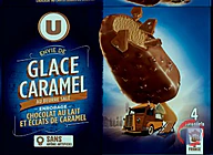 Rappel produit Bâtonnets envie caramel beurre salé U MARQUE U (photo numéro 1)