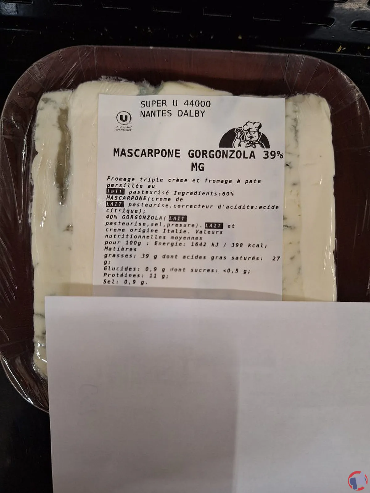 Rappel de produit : mascarpone gorgonzola potentiellement contaminé à la listeria