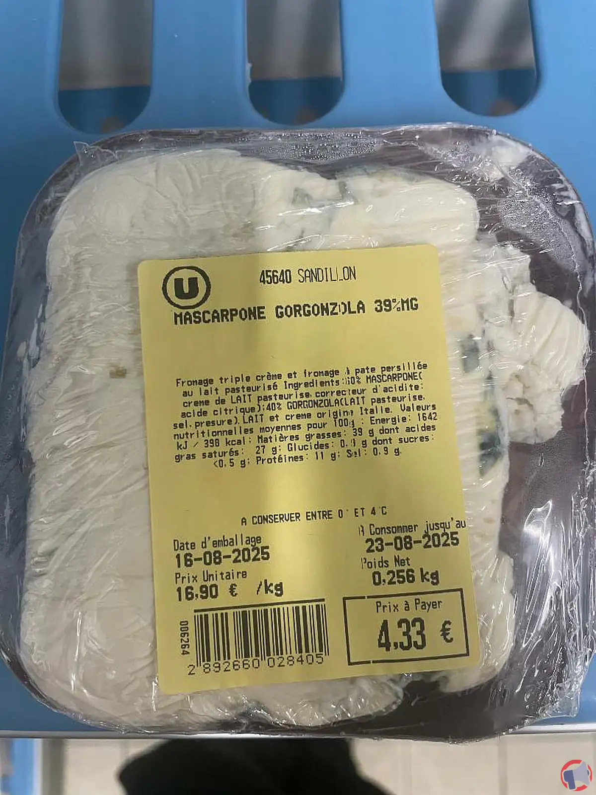 Rappel du mascarpone gorgonzola 39 mg : risque pour la santé ?