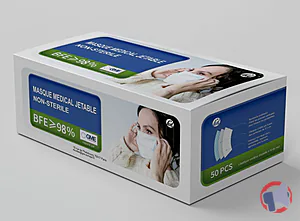 Rappel produit Masque Médical Jetable non stérile Masque Médical Jetable non stérile