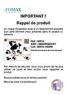 Rappel produit Peluche animal mort de rire à fonctions Maxicâlin (photo numéro 1)