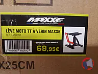 Rappel produit LEVE MOTO TT A VERIN MAXXE (photo numéro 4)