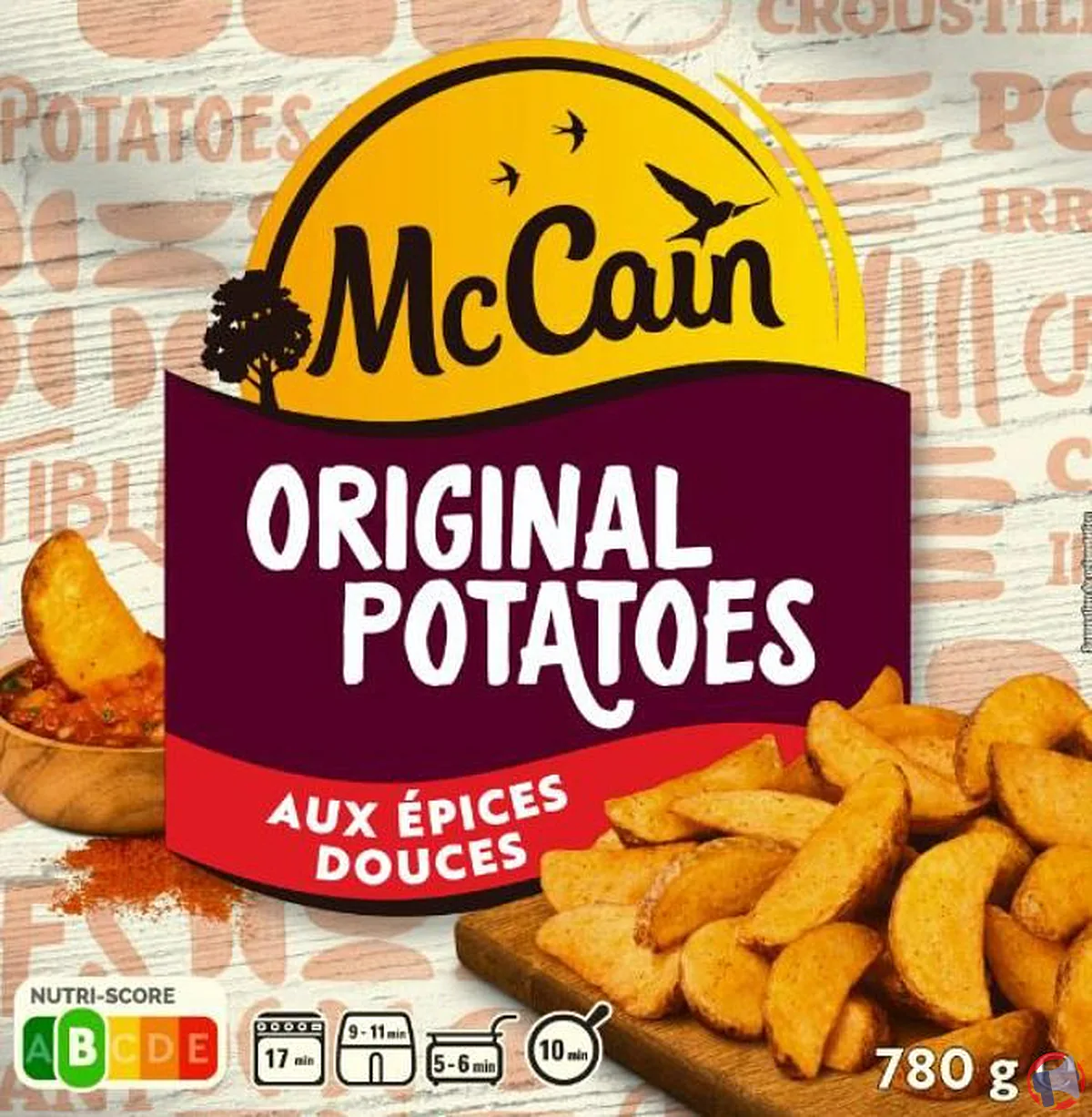 Rappel produit : McCain Original Potatoes aux épices douces