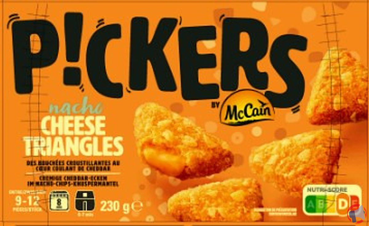 Rappel produit : Pickers McCain Nacho Cheese Triangles