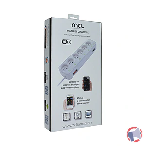 Rappel produit Multiprise connectée Wifi 6 sorties - 1.80m MCL