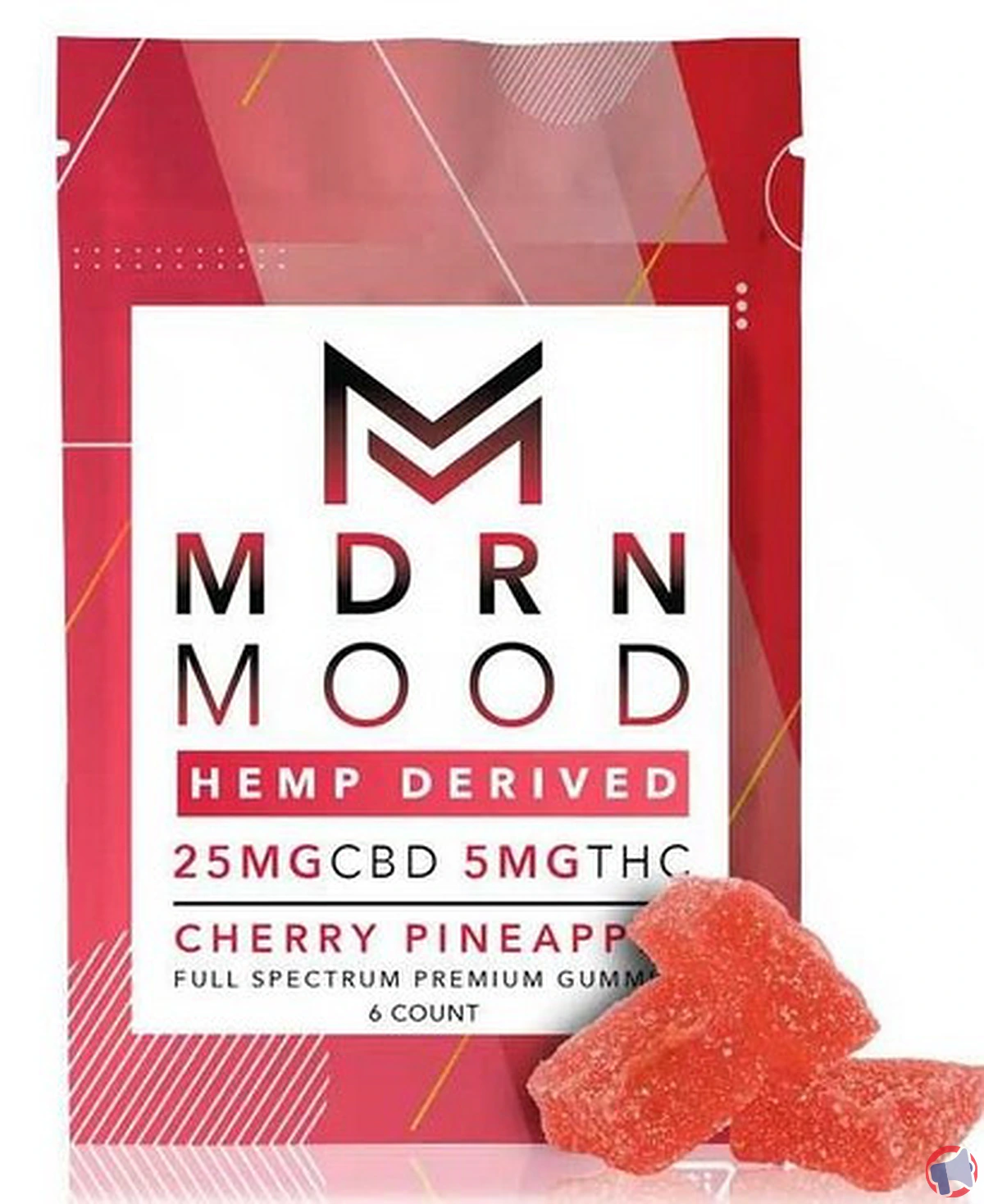 Rappel de produit : MDRN MOOD 25mg CBD 5mg THC Cherry Pineapple
