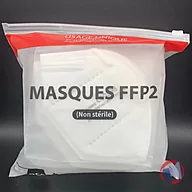 Rappel produit Masques FFP2 x20 Medimasque (photo numéro 1)