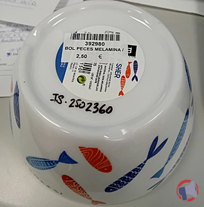 Rappel produit PLAT EN MELAMINE ET BOL EN MELAMINE LA MEDITERRANEA