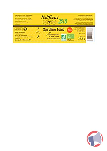 Rappel produit Spiruline Tonic Meltonic