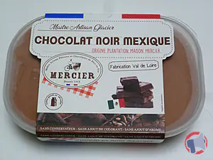 Rappel produit Glace chocolat noir Mexique MERCIER