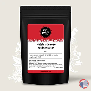 Rappel produit Pétales de rose de décoration MesEpices.com