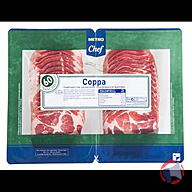 Rappel produit Metro chef Coppa 60 tranches 2X250G Metro chef