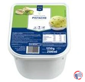 Rappel produit Crème glacée pistache 2.5 L METRO Chef