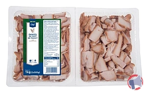 Rappel produit EMINCE FILET POULET FUME 2*500G METRO CHEF