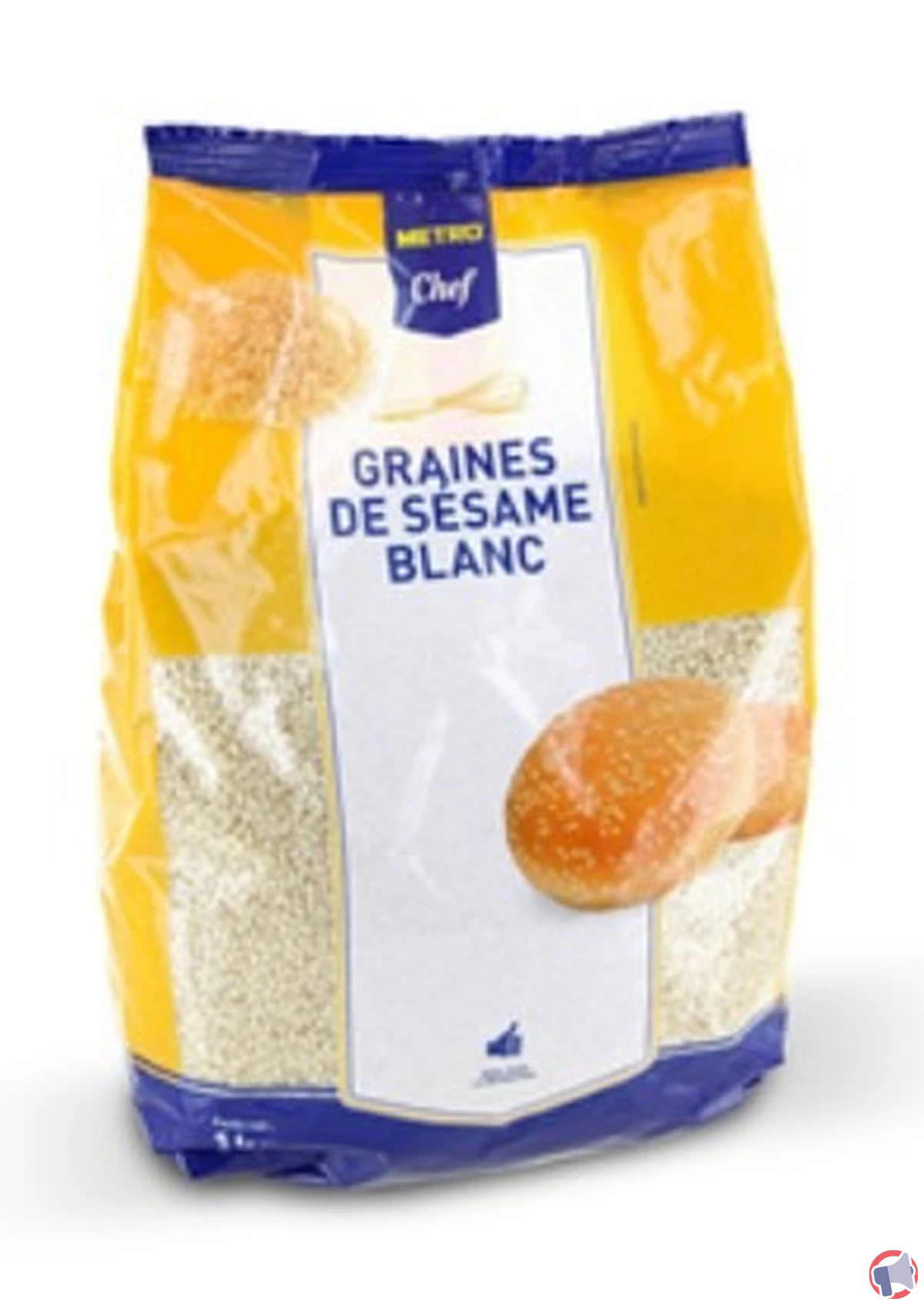 Rappel Metro chef graines de sésame blanc 1 kg : que faire si vous en avez ?
