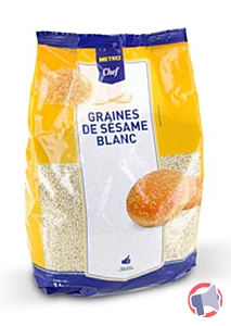 Rappel produit GRAINE DE SESAME BLANC 1KG METRO CHEF