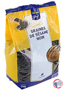 Rappel produit GRAINE DE SESAME NOIR 1KG METRO CHEF