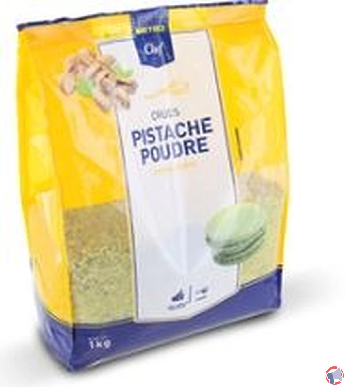 Rappel produit : Poudre de pistache verte de la marque Metro Chef pour suspicion de listeria