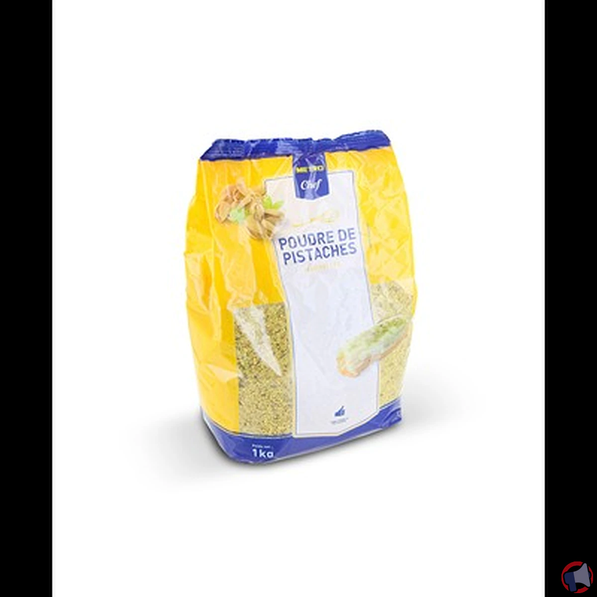 Rappel de produit : Poudre de pistache naturelle 1kg de la marque Metro Chef
