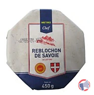 Rappel produit REBLOCHON SAVOIE AOP 450G ENV METRO CHEF METRO CHEF