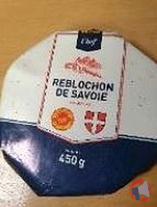 Rappel produit Reblochon de Savoie AOP 450g METRO CHEF METRO CHEF