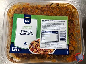 Rappel produit Tartare méridional 1,5 kg METRO CHEF METRO CHEF