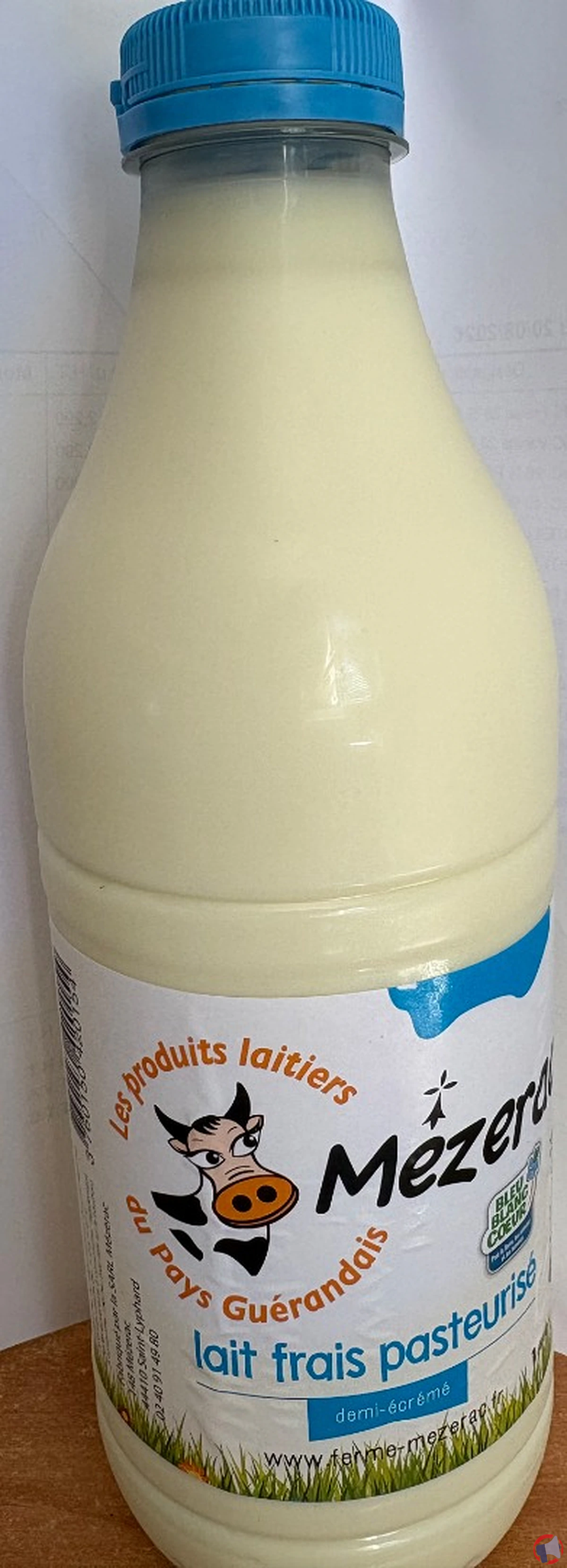 Rappel de lait entier et demi-écrémé Mezerac : risques et conduite à tenir