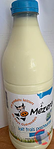 Rappel produit lait entier et demi-écrémé MEZERAC