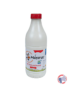 Rappel produit lait entier et demi-écrémé MEZERAC