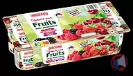 Rappel produit YAOURT AUX FRUITS AVEC MORCEAUX FRAISE FRAMBOISE CERISE MURE X8 MILSANI