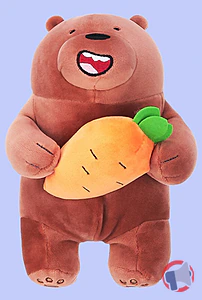 Rappel produit We are Bears – Festival Series Plush Toy (Grizzly MINISO