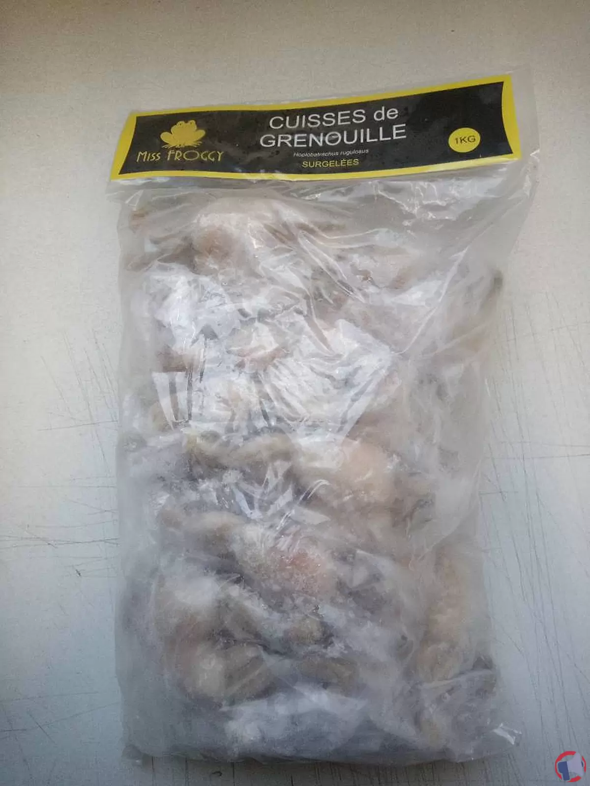 Rappel de produit : Cuisses de grenouille congelées de la marque Miss Froggy
